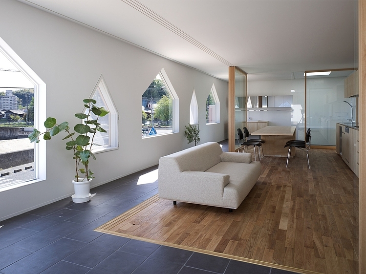 House in Jigozen by Suppose Design Office