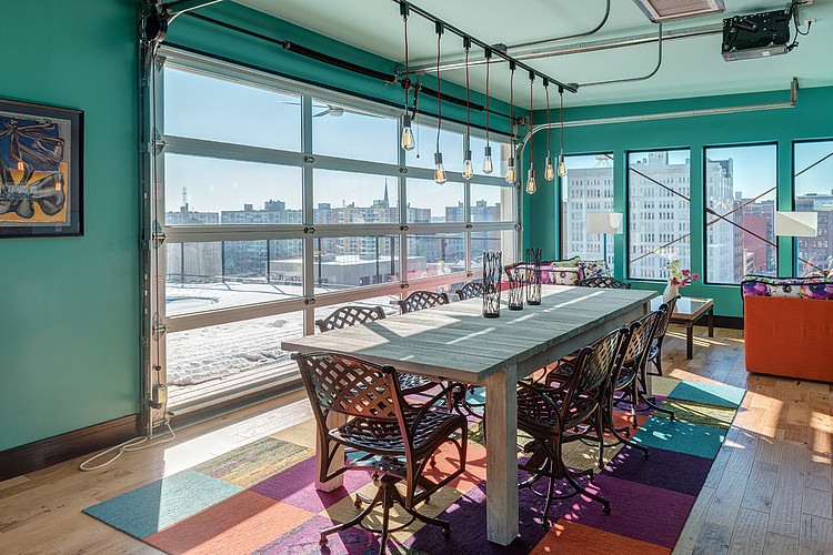 Downtown Penthouse Loft by S&K Interiors