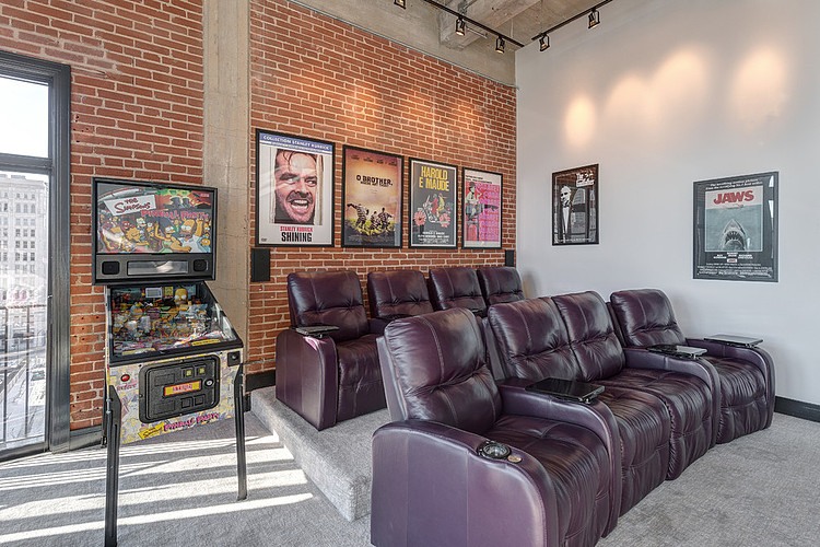 Downtown Penthouse Loft by S&K Interiors