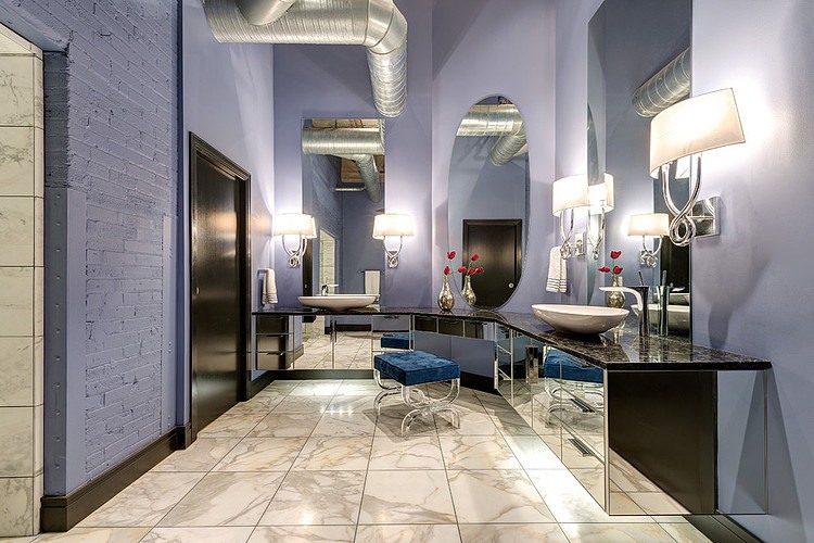 Downtown Penthouse Loft by S&K Interiors