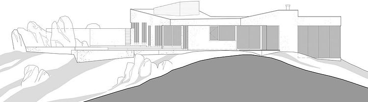 Black Desert House by Oller & Pejic Architecture
