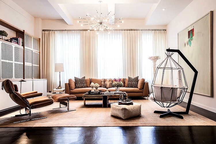 Fifth Avenue Penthouse by HUXHUX Design