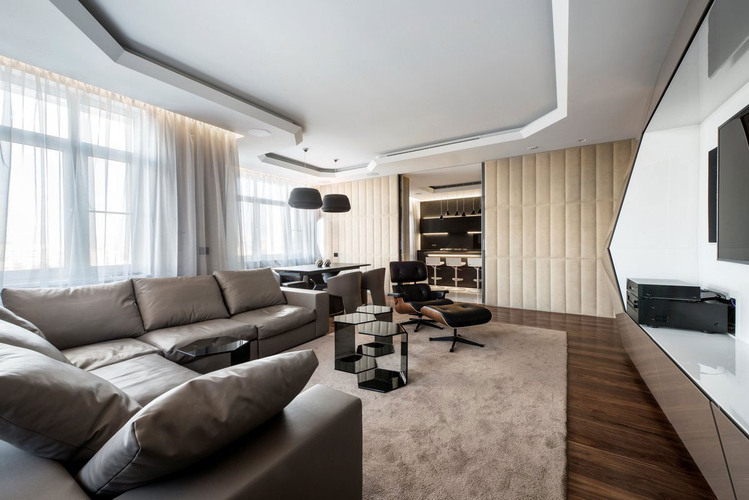 Dominion Apartment by Geometrix Design
