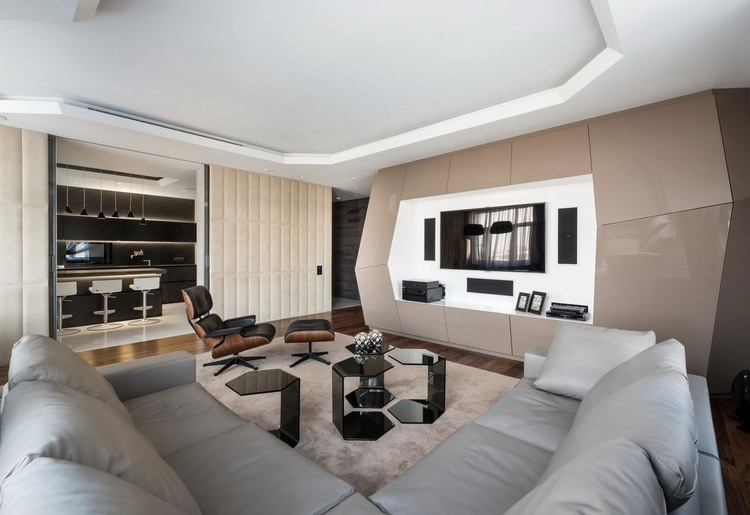 Dominion Apartment by Geometrix Design