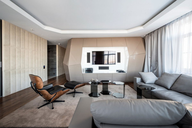 Dominion Apartment by Geometrix Design