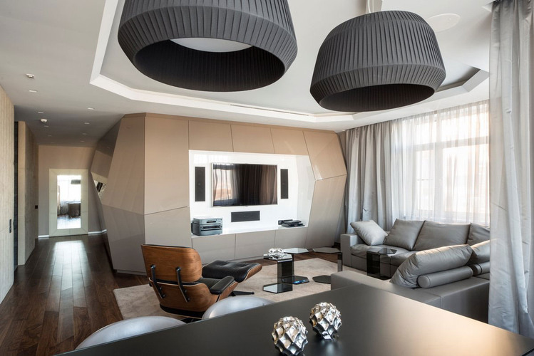 Dominion Apartment by Geometrix Design