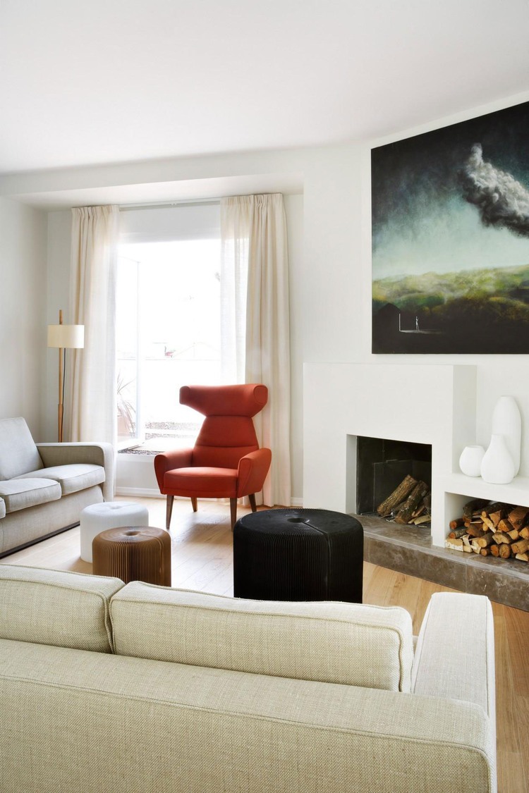 Penthouse in Madrid by Ábaton