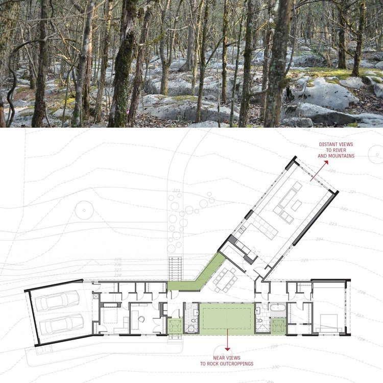 Holston River House by Sanders Pace Architecture