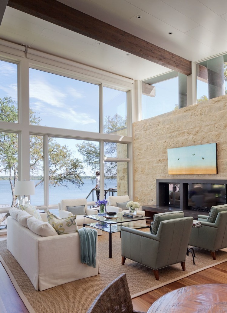 Lakeside Retreat by Lake|Flato Architects