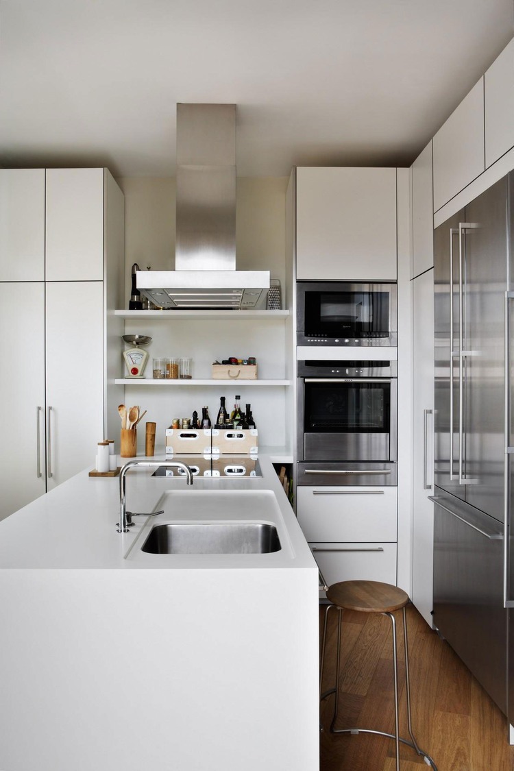 Penthouse in Madrid by Ábaton