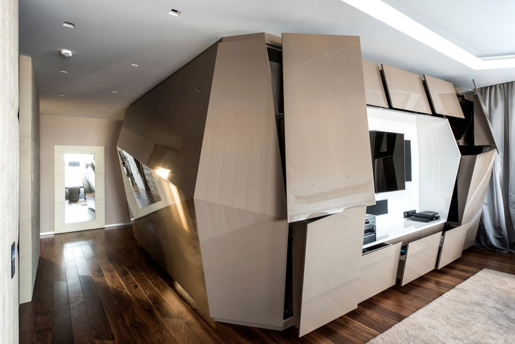 Dominion Apartment by Geometrix Design