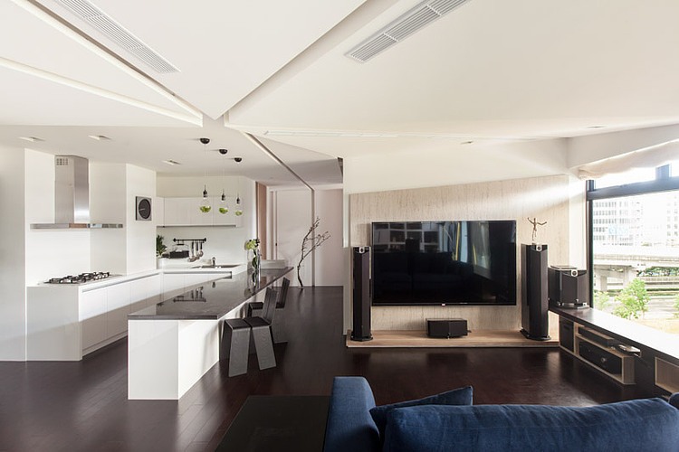 Home in Taiwan by H2O+CO2 Design