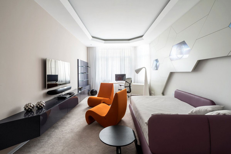 Dominion Apartment by Geometrix Design