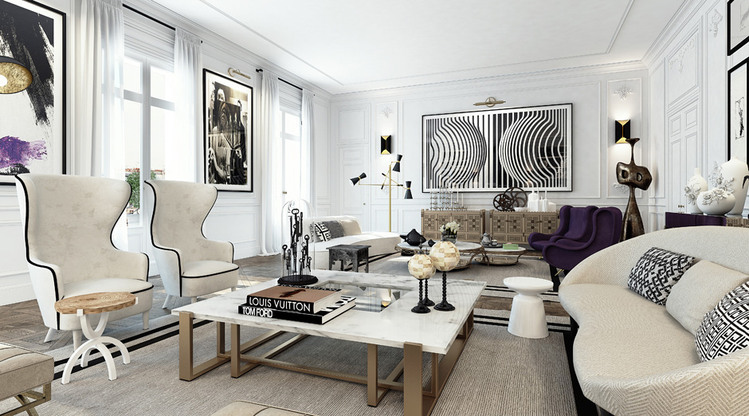 Saint Germain Apartment by Ando Studio