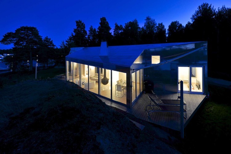 Aluminum Cabin by Jarmund / Vigsnaes Architects