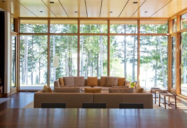 Medomak River House by Anmahian Winton Architects