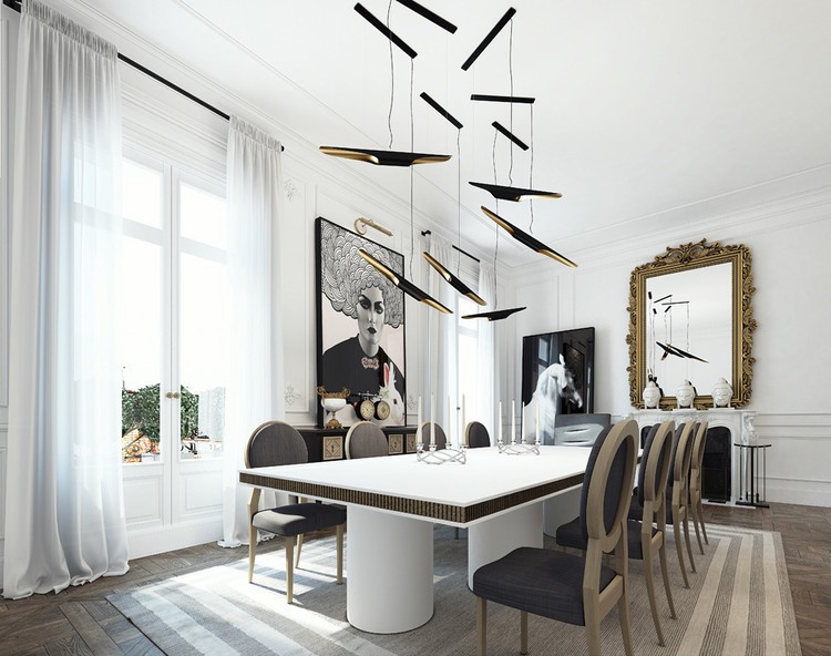 Saint Germain Apartment by Ando Studio