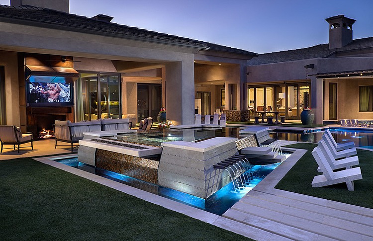 Rustic Contemporary Ranch by Red Rock Contractors