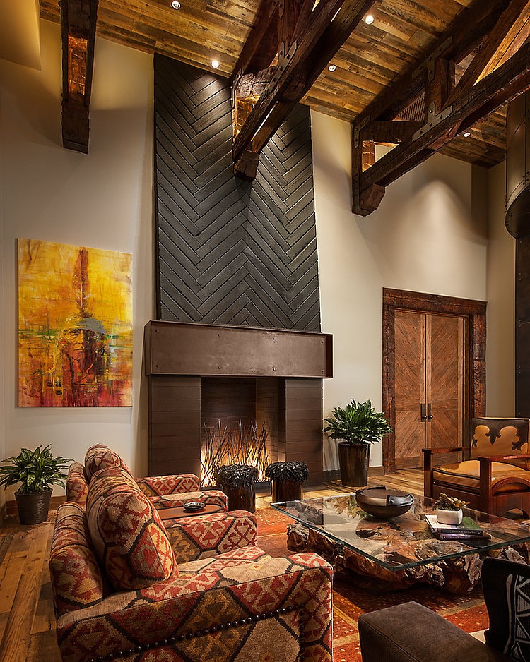 Rustic Contemporary Ranch by Red Rock Contractors