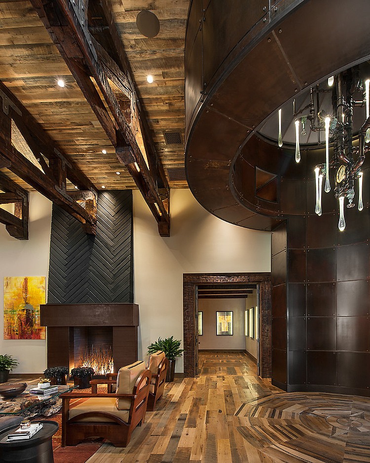 Rustic Contemporary Ranch by Red Rock Contractors