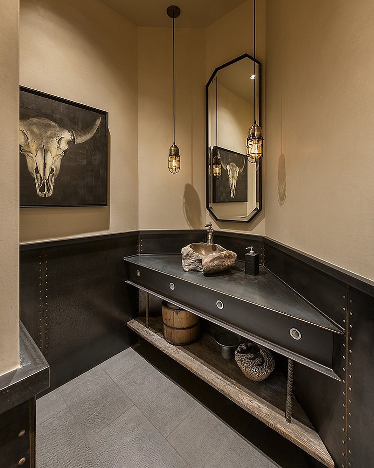 Rustic Contemporary Ranch by Red Rock Contractors