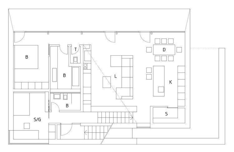 House K2 by Pauliny Hovorka Architekti