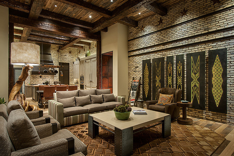 Rustic Contemporary Ranch by Red Rock Contractors
