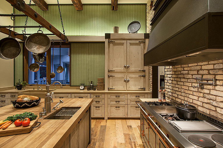 Rustic Contemporary Ranch by Red Rock Contractors