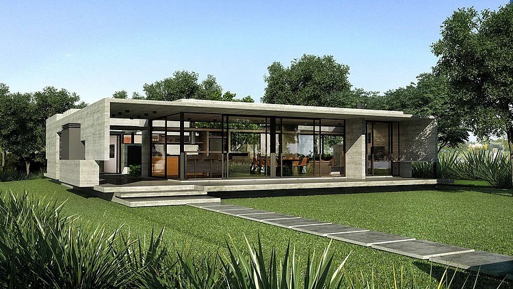 Haras House by Besonias Almeida Arquitectos