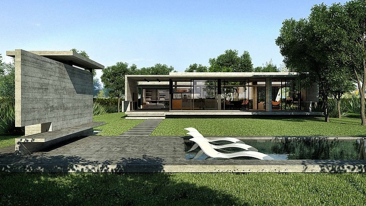 Haras House by Besonias Almeida Arquitectos