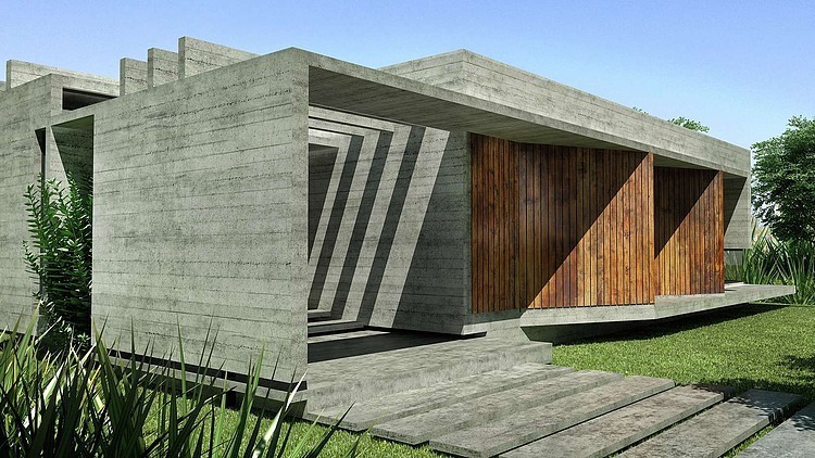 Haras House by Besonias Almeida Arquitectos
