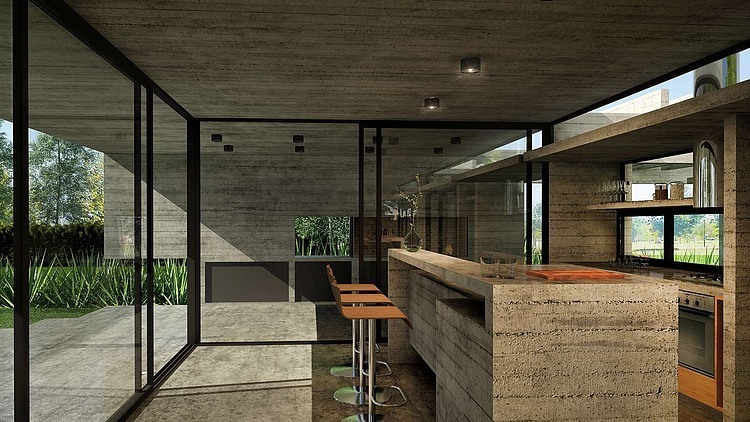 Haras House by Besonias Almeida Arquitectos