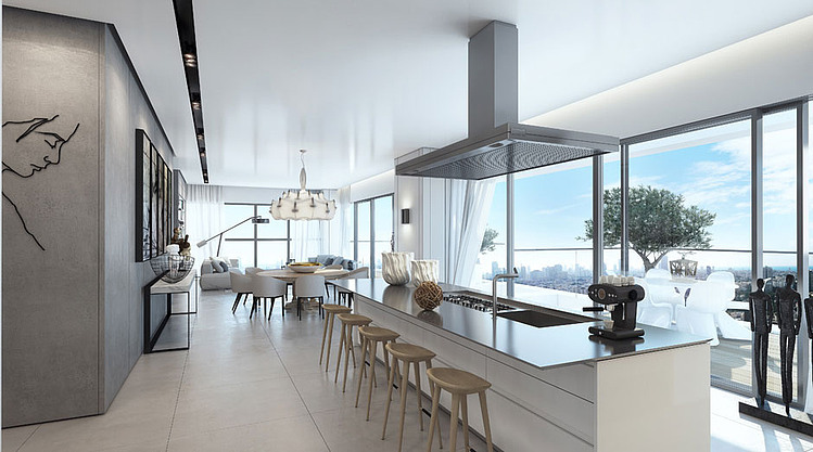 W Boutique Tower Apartment by Ando Studio