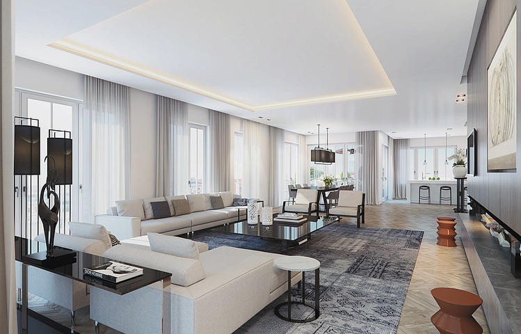 Berlin Penthouse by Ando Studio