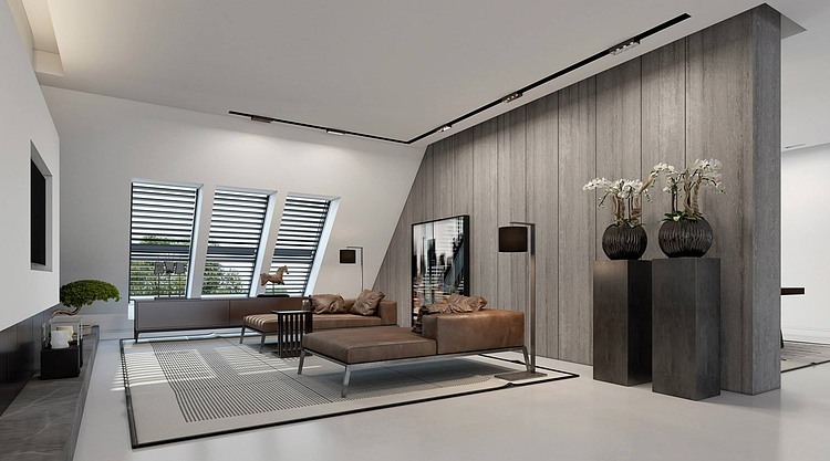 Düsseldorf Apartment by Ando Studio