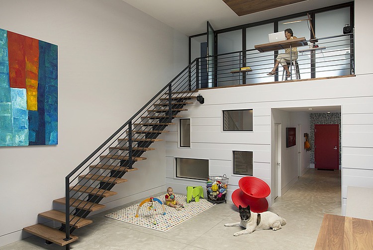 Family Loft by ZeroEnergy Design