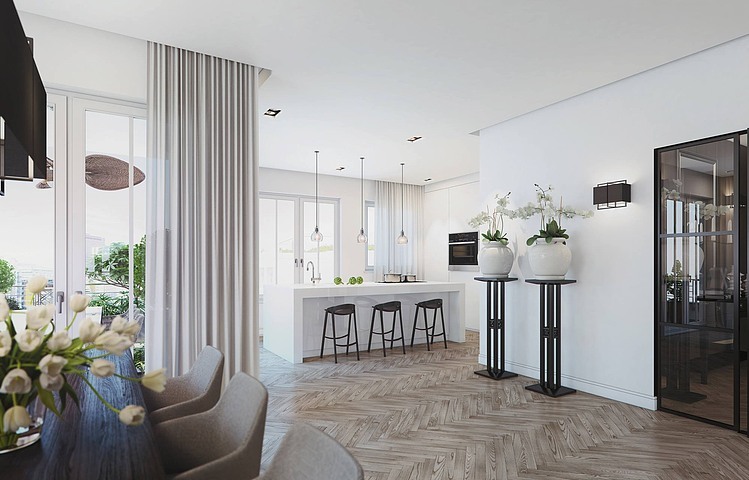 Berlin Penthouse by Ando Studio
