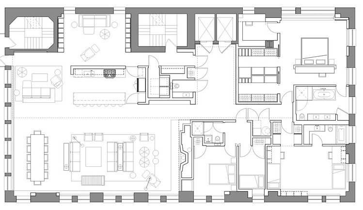 Tribeca Loft by Aaron Schump