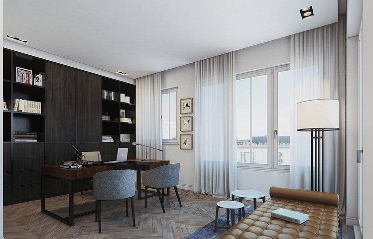 Berlin Penthouse by Ando Studio