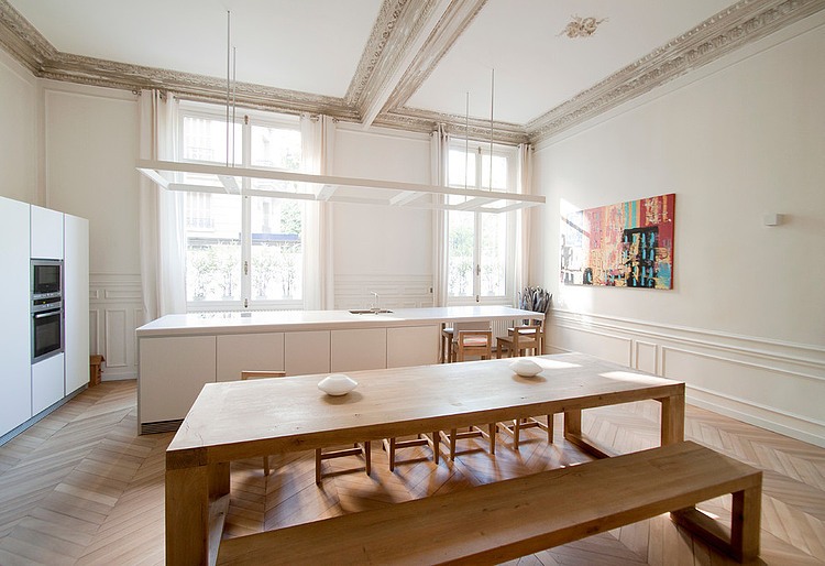Apartment in Paris by Feld Architecture