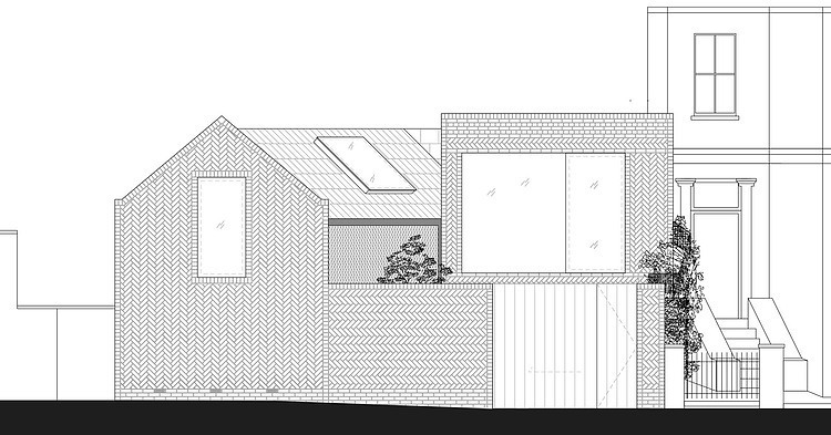 Herringbone House by Atelier Chanchan