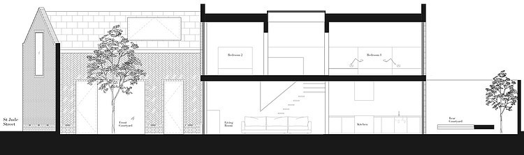 Herringbone House by Atelier Chanchan