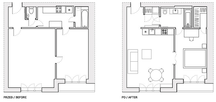 Home in Warsaw by KW Studio