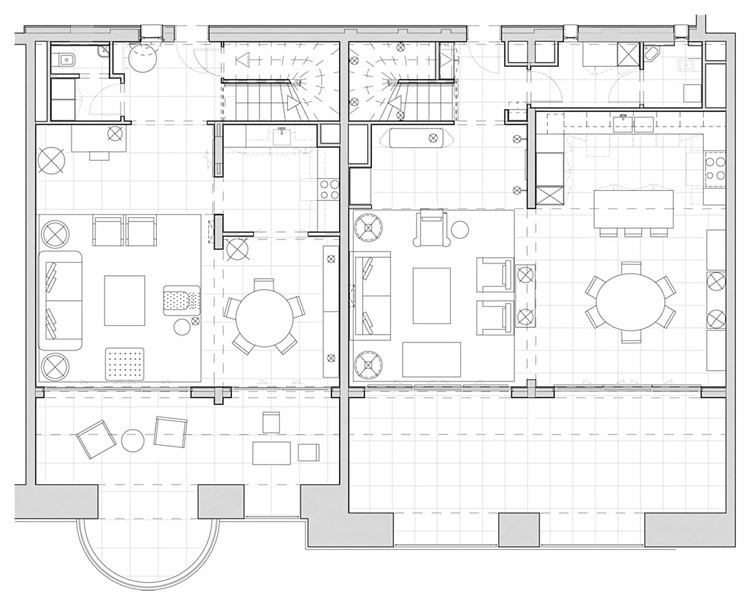 Sea Front Home in Nice by Labro & Davis