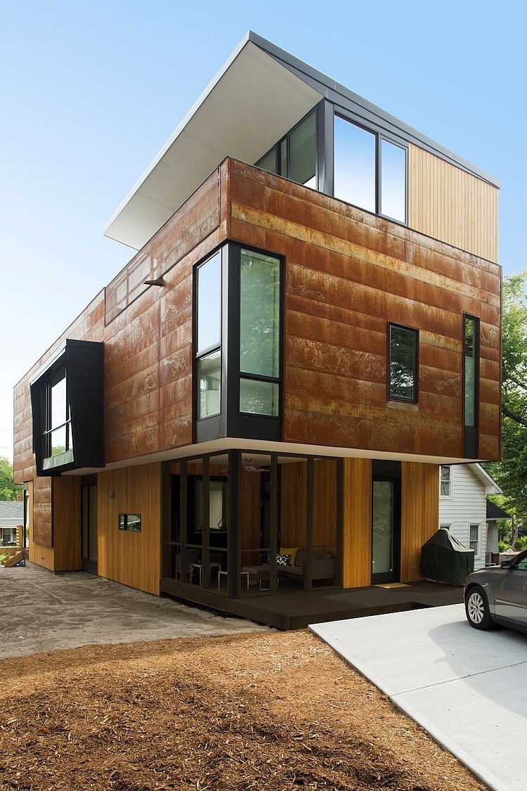 Dasgupta Saucier Residence by The Raleigh Architecture