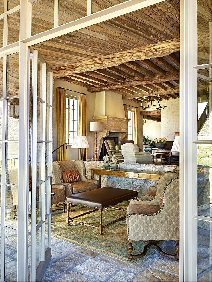 French Estate by David Michael Miller Associates