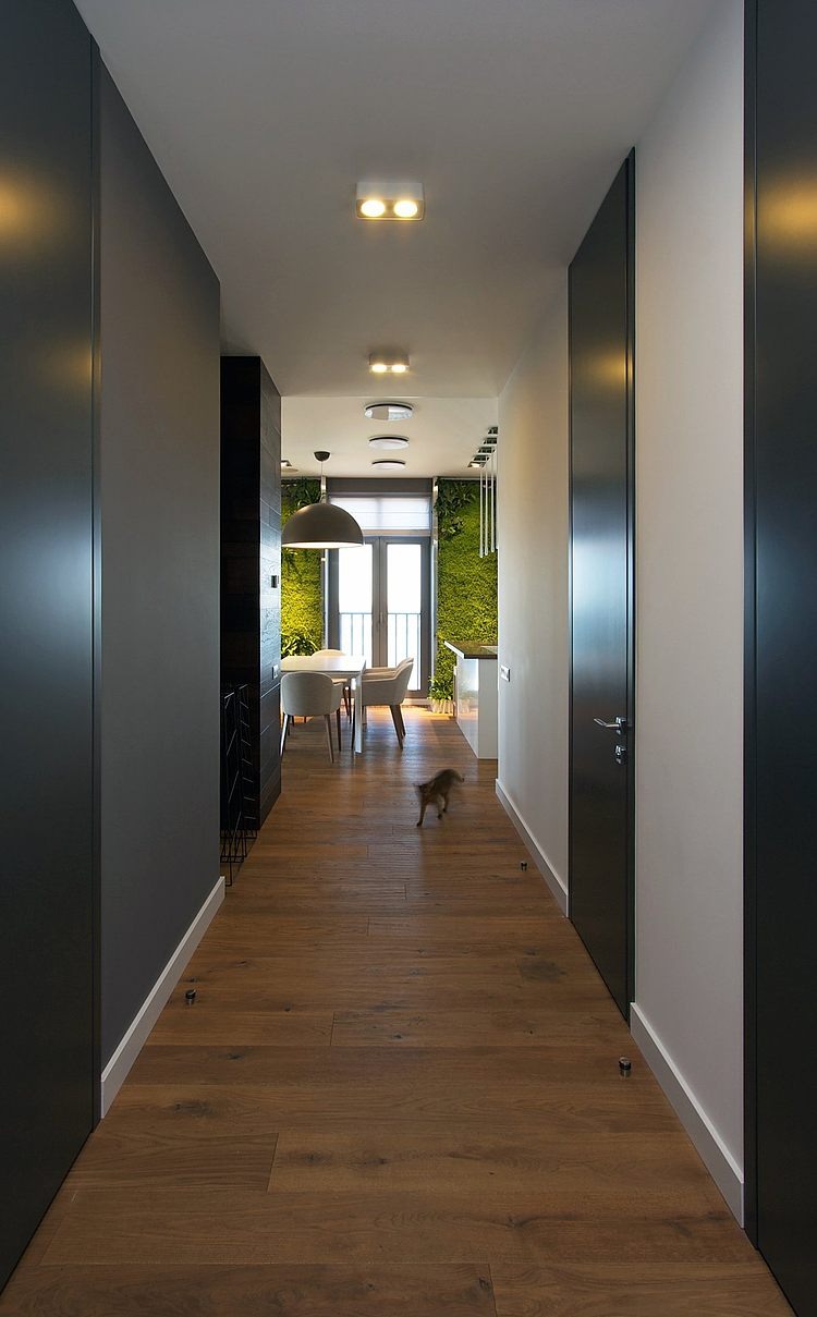 Green Apartment by SVOYA Studio