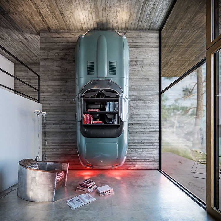 House in Nature by Design Raum
