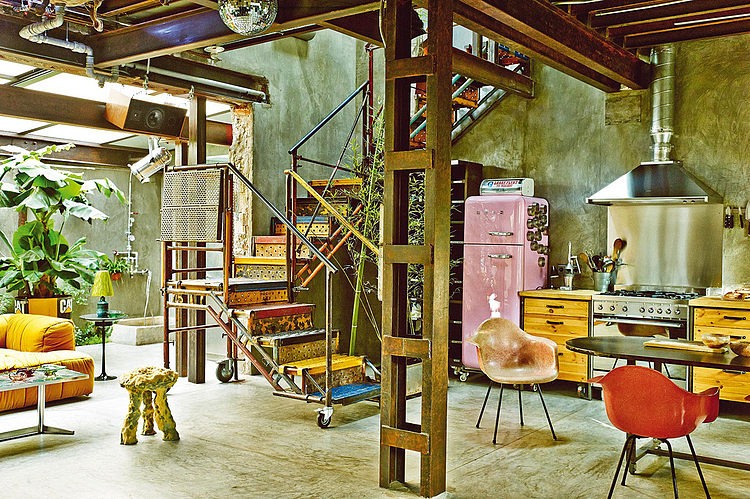 Eclectic Home in Madrid