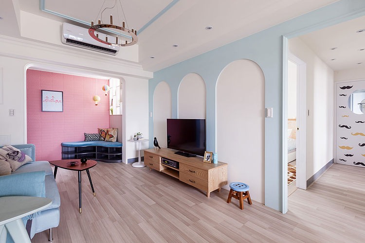 The Wonderland Apartment by House Design Studio